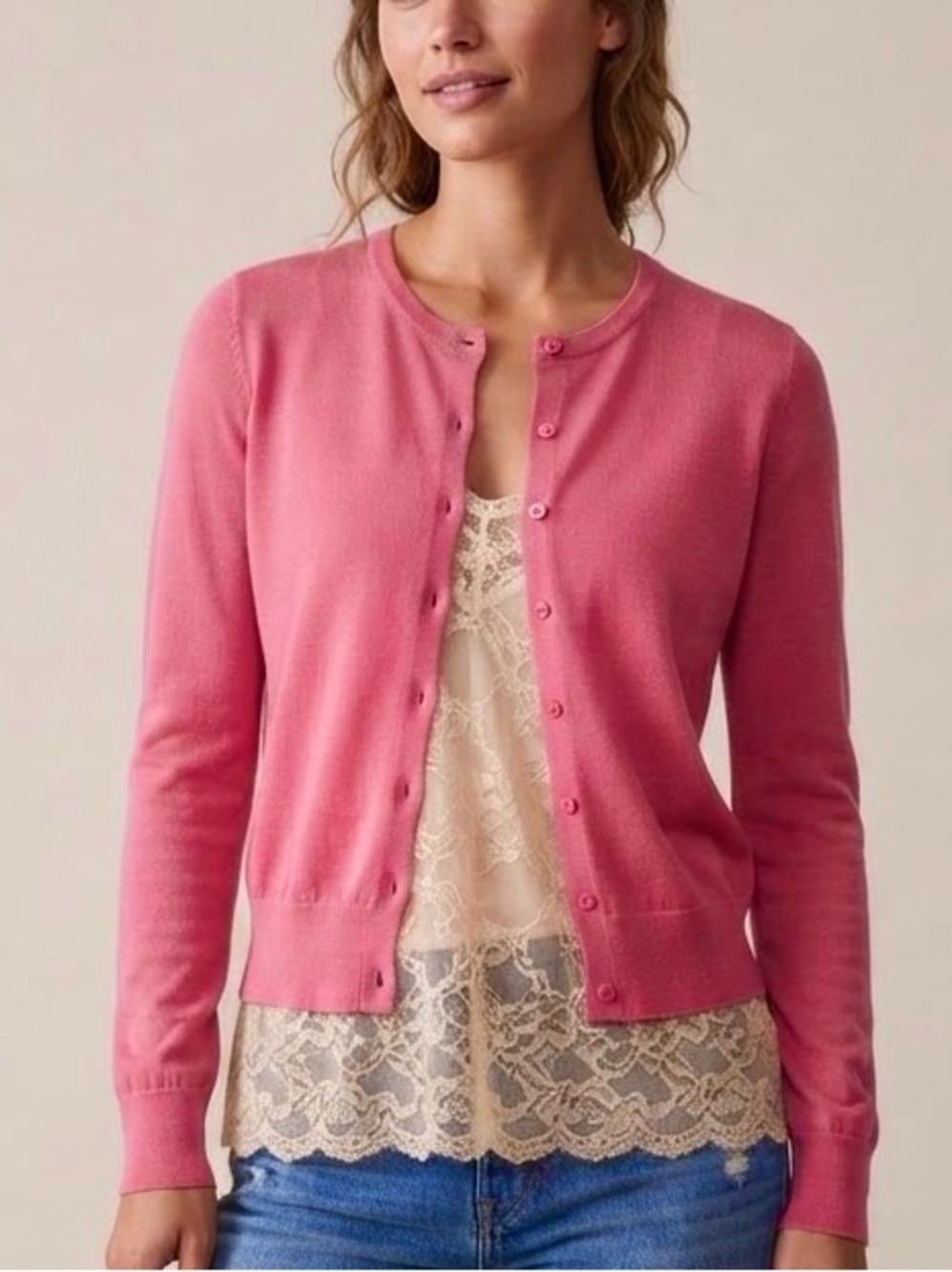 NWT Anthropologie Fitted Sheer Cardigan Size XXS